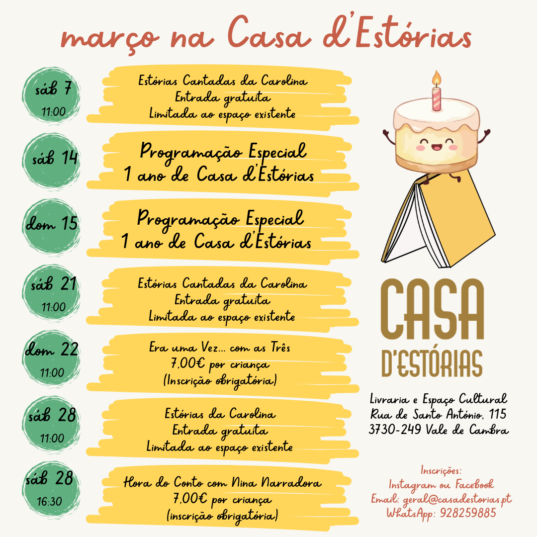 Agenda Cultural Março - Imagem 1